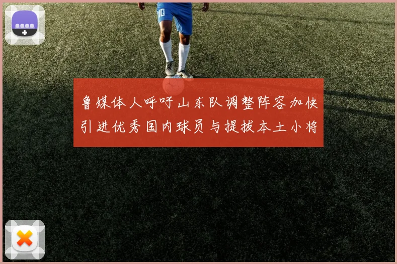 鲁媒体人呼吁山东队调整阵容加快引进优秀国内球员与提拔本土小将